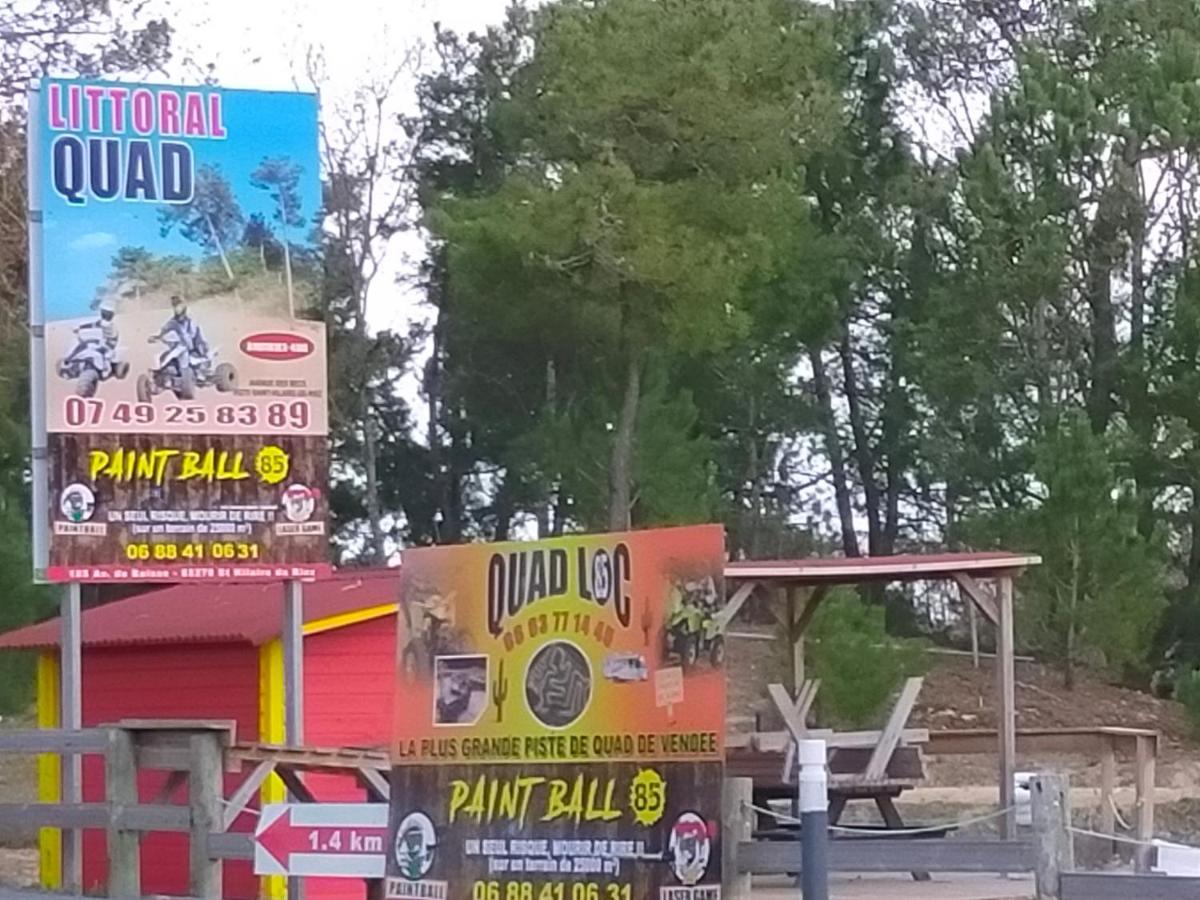 Appart Bord De Mer, 6 Places, Plage, Dune, Parking Gratuit, Rez De Chaussee Saint-Hilaire-de-Riez Exterior foto